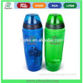 Colorful double wall animal shaped plastic bottle